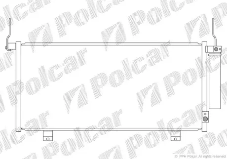 Радиаторы кондиционера POLCAR 5223K81K