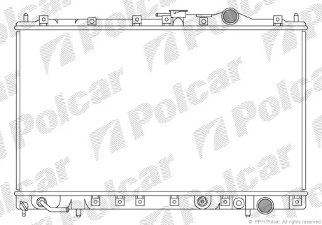 Радиаторы охлаждения POLCAR 5230084
