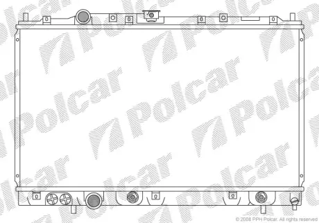 Радиаторы охлаждения POLCAR 523108-3