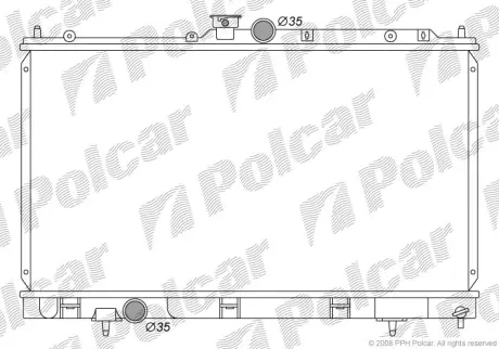 Радиаторы охлаждения POLCAR 5233082K