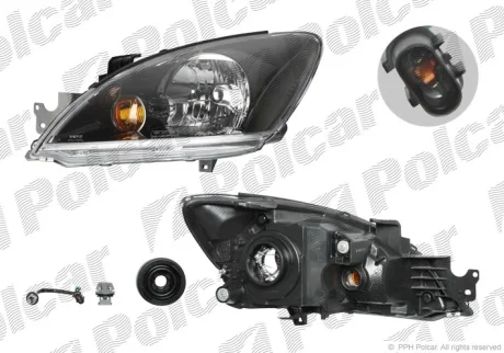 Фара основная POLCAR 5233090E