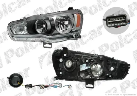 Фара основная POLCAR 523410-E