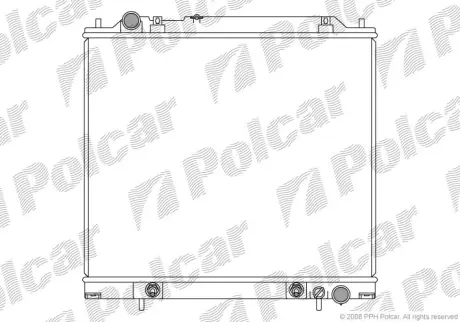 Радиаторы охлаждения POLCAR 525008-2