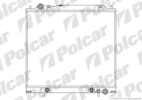 Радиаторы охлаждения POLCAR 525008-3