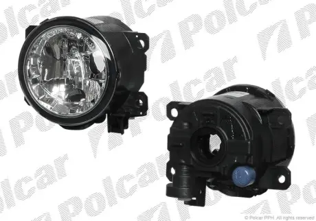 Фара противотуманная передняя с дневным светом POLCAR 525529-V