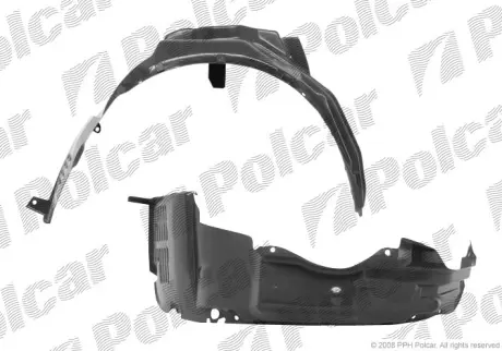 Подкрылок POLCAR 5260FP-1