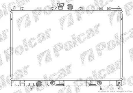 Радиаторы охлаждения POLCAR 526508-1