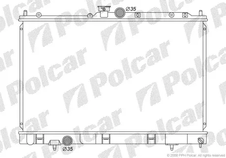 Радиаторы охлаждения POLCAR 5265082K