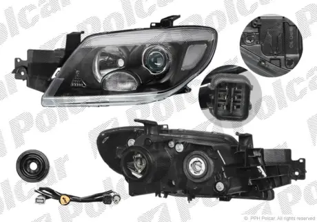 Фара основная POLCAR 5265091E