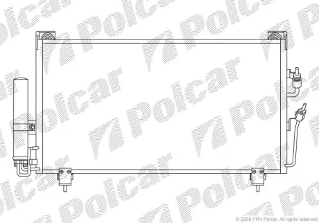 Радиаторы кондиционера POLCAR 5265K8C1