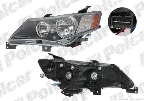 Фара основная POLCAR 526609-E