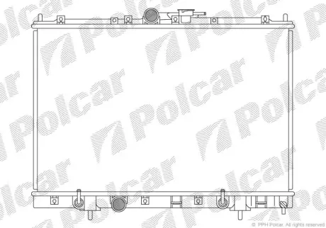 Радиаторы охлаждения POLCAR 526908-2