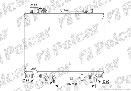 Радиаторы охлаждения POLCAR 5273082K