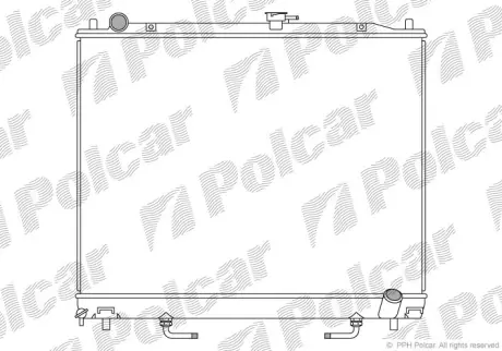 Радиаторы охлаждения POLCAR 5274083