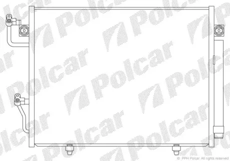 Радиаторы кондиционера POLCAR 5274K81K
