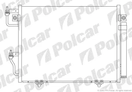 Радиаторы кондиционера POLCAR 5274K8C1