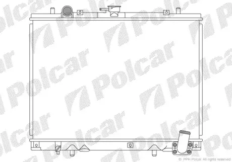 Радиаторы охлаждения POLCAR 527708-1