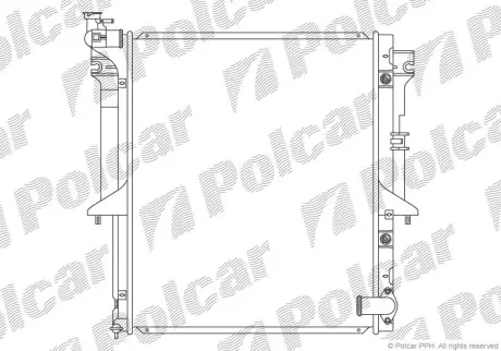 Радиаторы охлаждения POLCAR 527908-4