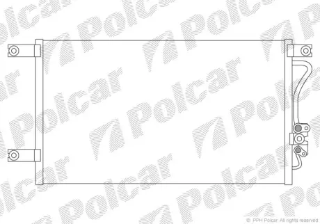 Радиаторы кондиционера POLCAR 5285K8C1