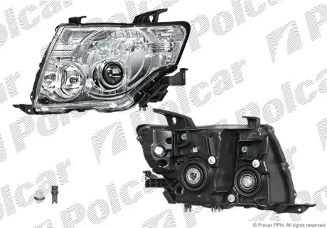 Фара основная POLCAR 528709-E