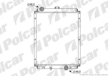 Радиаторы охлаждения POLCAR 529508-1