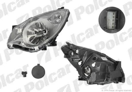 Фара основная POLCAR 550610V