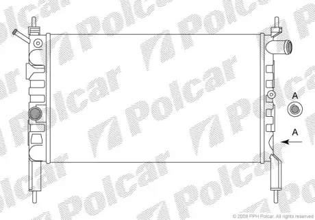 Автозапчасть POLCAR 550708A1