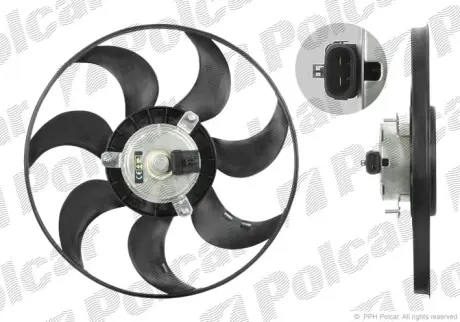 Вентилятор без кожуха POLCAR 550723U2