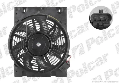 Вентиляторы радиаторов POLCAR 550823W2