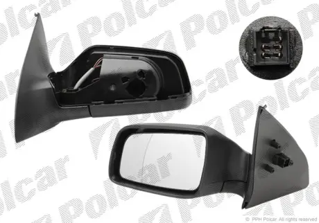 Зеркало внешнее POLCAR 5508515E