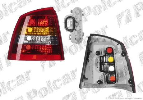 Фонарь задний POLCAR 5508884S