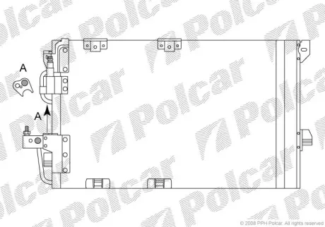 Радиаторы кондиционера POLCAR 5508K8C3S