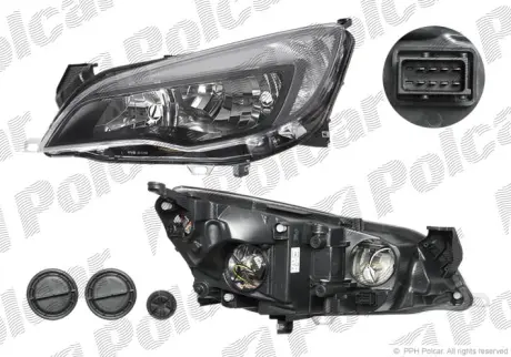 Фара основная POLCAR 5511091E