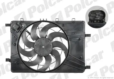 Вентиляторы радиаторов POLCAR 551123W1-Q