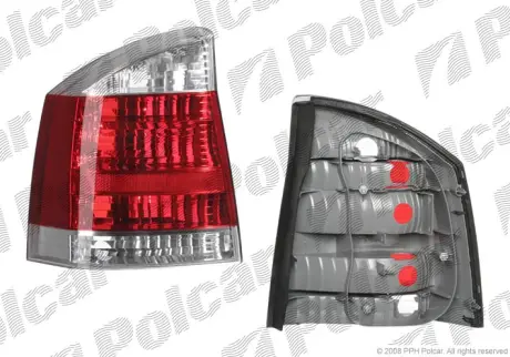 Фонарь задний POLCAR 551888AE
