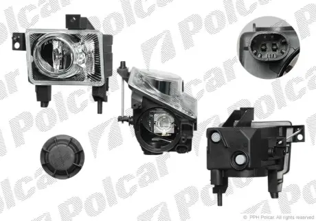 Фара противотуманная передняя POLCAR 5519292E