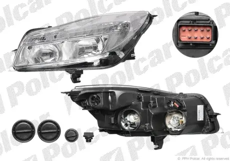 Фара основная POLCAR 552010-H