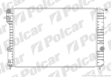 Радиаторы охлаждения POLCAR 552708-1