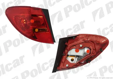 Фонарь задний POLCAR 554688-U