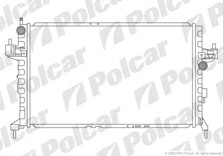 Радиаторы охлаждения POLCAR 555608-4