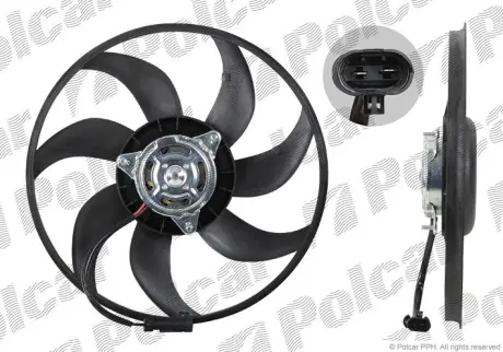 Вентилятор без кожуха POLCAR 555623U3