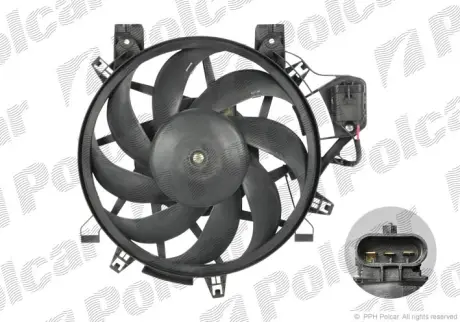 Вентиляторы радиаторов POLCAR 555623W8