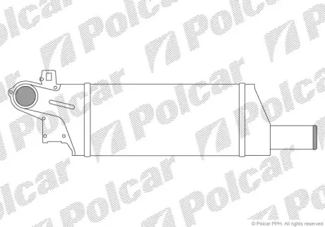 Радиаторы воздуха (Интеркулеры) POLCAR 5556J8-1