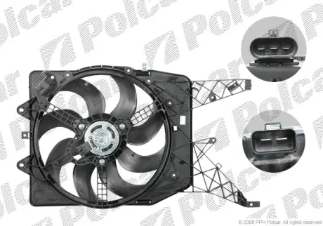 Вентиляторы радиаторов POLCAR 555823W2
