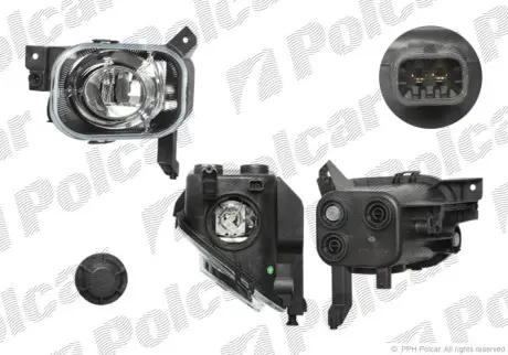 Фара противотуманная передняя POLCAR 5558301E