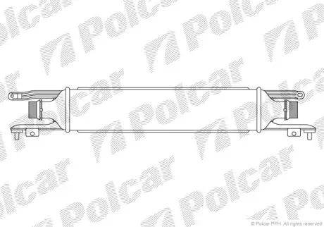 Радиаторы воздуха (Интеркулеры) POLCAR 5558J8-1