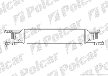 Радиаторы воздуха (Интеркулеры) POLCAR 5558J8-2