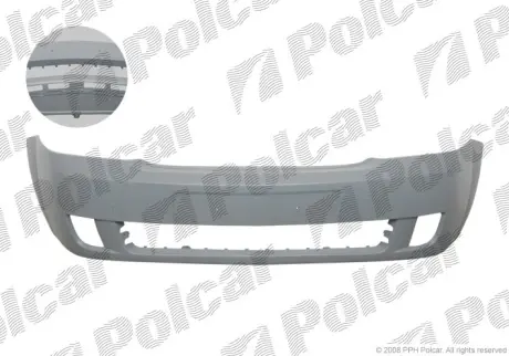 Бампер передний POLCAR 555907-1