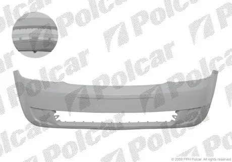 Бампер передний POLCAR 555907-2