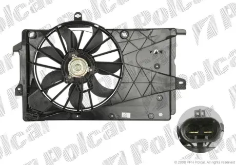 Вентиляторы радиаторов POLCAR 555923W1